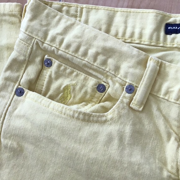 Yellow Ralph Lauren pants - Picture 2 of 3